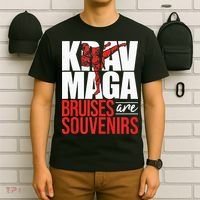 Krav Maga Bruises Are Souvenirs Israeli Self Defense MMA T-Shirt thumb 6