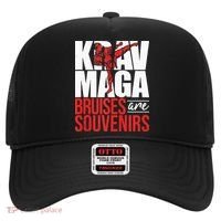 Krav Maga Bruises Are Souvenirs Israeli Self Defense MMA Hat thumb 0