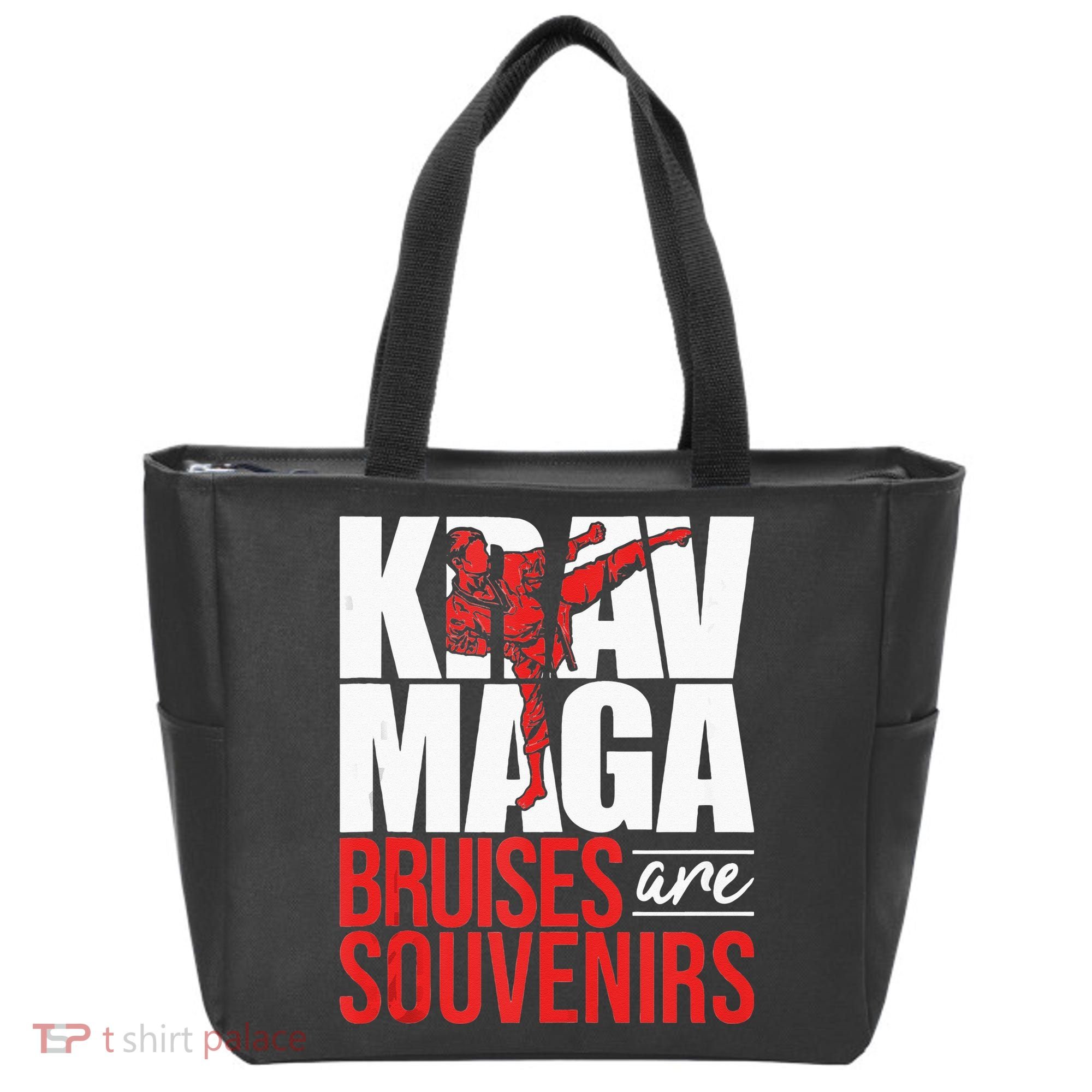 Krav Maga Bruises Are Souvenirs Israeli Self Defense MMA Tote Bag