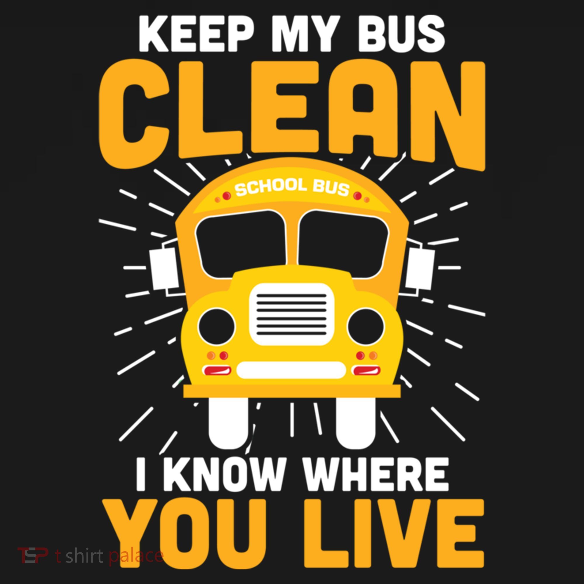 Keep My Bus Clean Funny School Bus Driver Great Gift Ornament