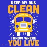 Keep My Bus Clean Funny School Bus Driver Great Gift Toddler Hoodie thumb 2