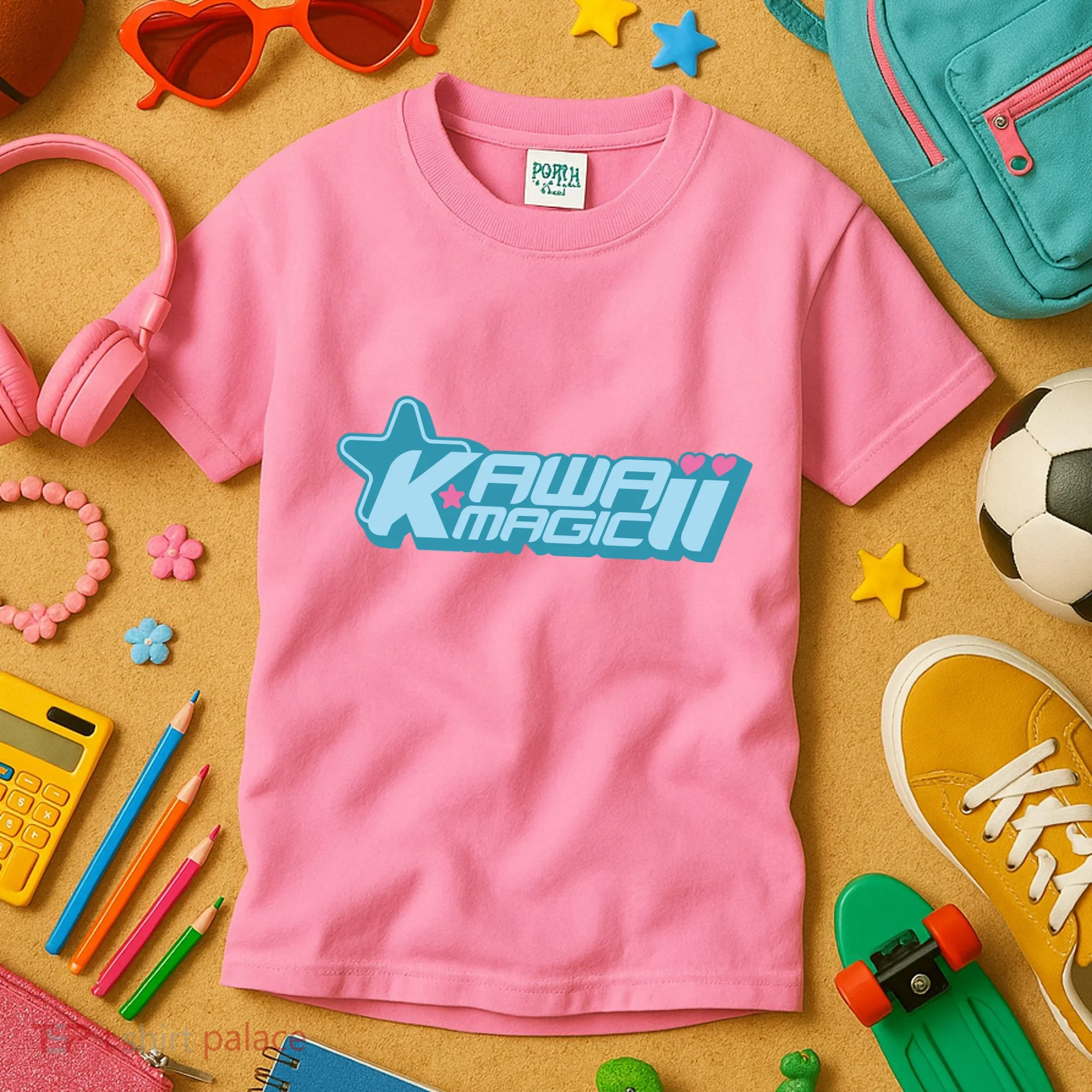 Kawaii Magic Cute Anime Kids T-Shirt