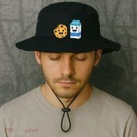 Kawaii Milk Chocolate Chip Cookie Bucket Hat thumb 2