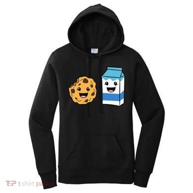 Kawaii Milk Chocolate Chip Cookie Women's Hoodie