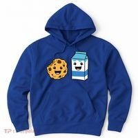 Kawaii Milk Chocolate Chip Cookie Hoodie thumb 0