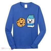 Kawaii Milk Chocolate Chip Cookie Long Sleeve Shirt thumb 0