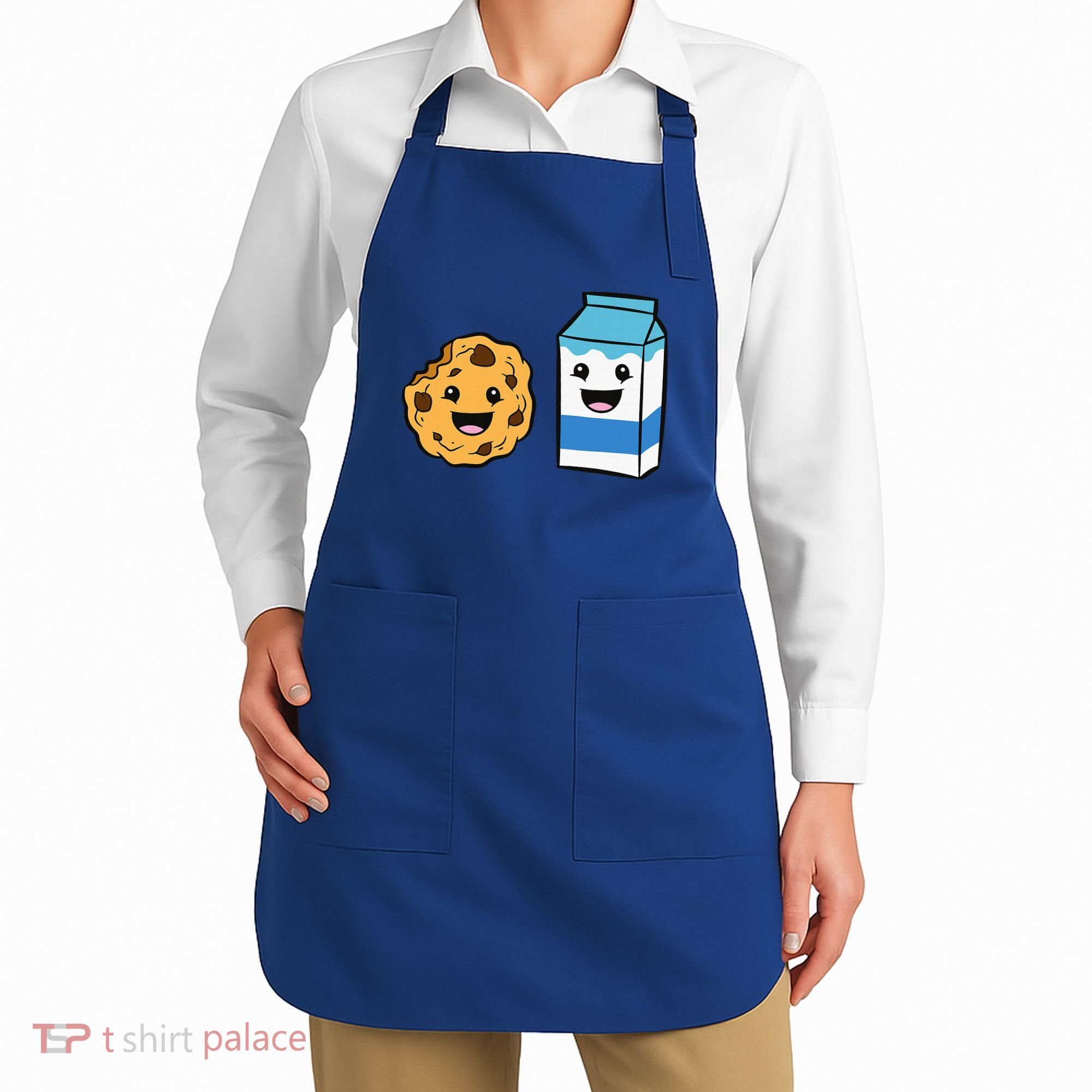 Kawaii Milk Chocolate Chip Cookie Apron