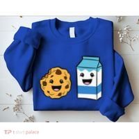 Kawaii Milk Chocolate Chip Cookie Sweatshirt thumb 2