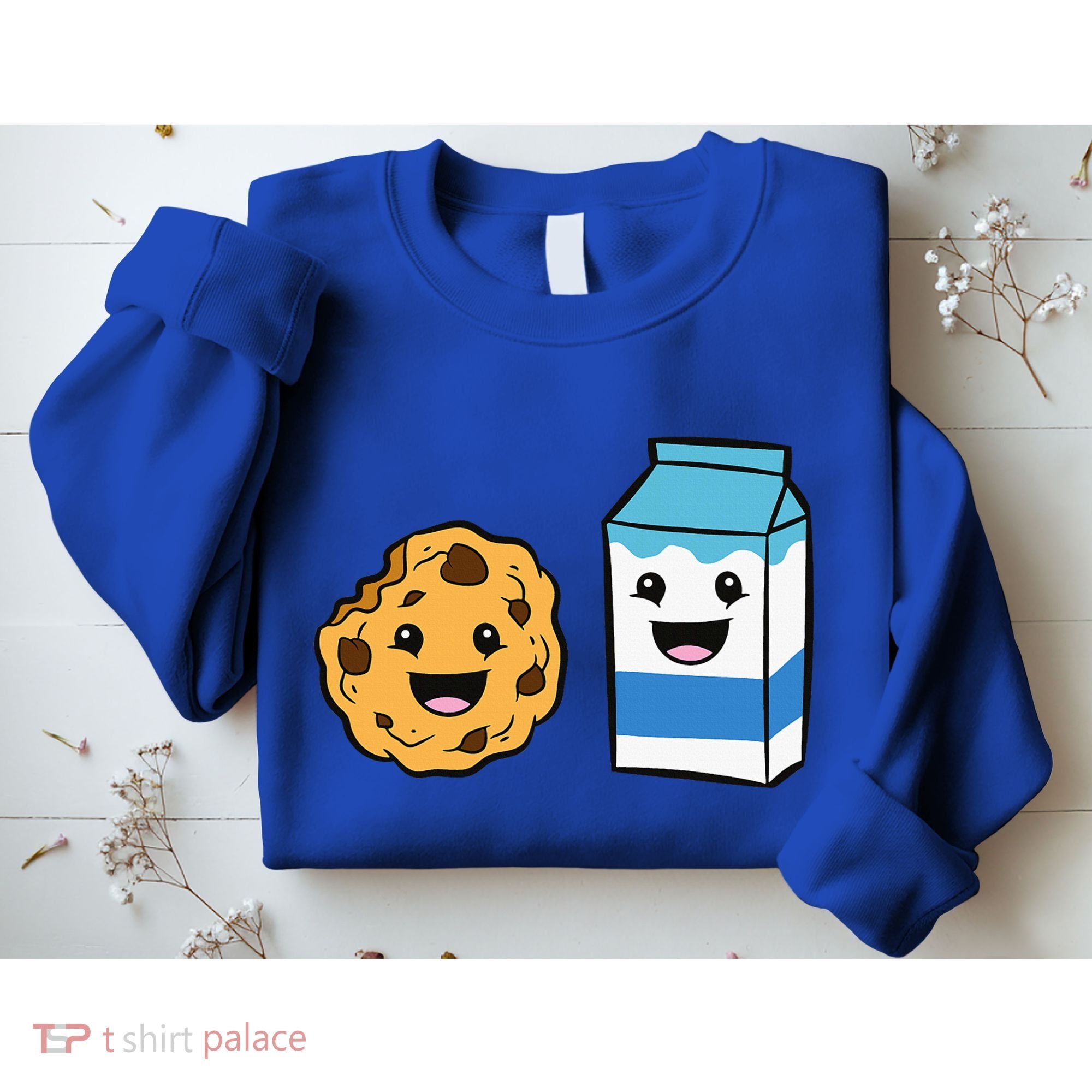 Kawaii Milk Chocolate Chip Cookie Sweatshirt
