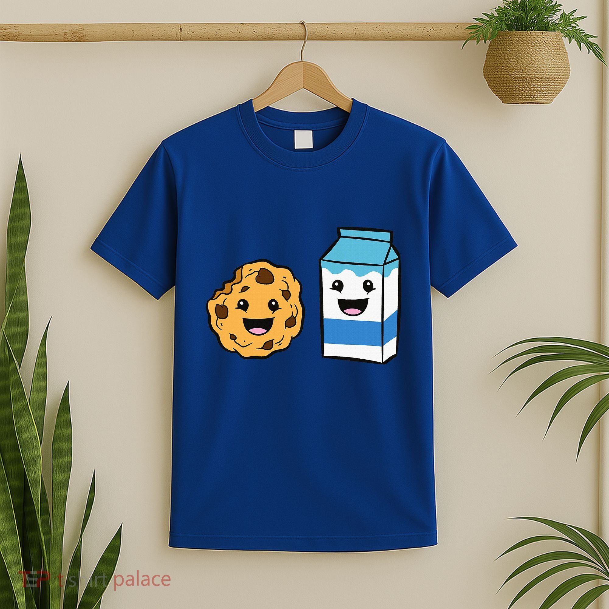 Kawaii Milk Chocolate Chip Cookie T-Shirt