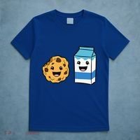 Kawaii Milk Chocolate Chip Cookie T-Shirt thumb 5