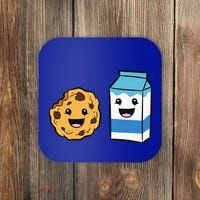 Kawaii Milk Chocolate Chip Cookie Coaster thumb 0