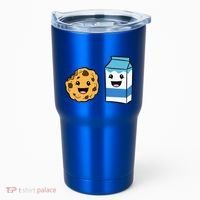 Kawaii Milk Chocolate Chip Cookie Tumbler thumb 0