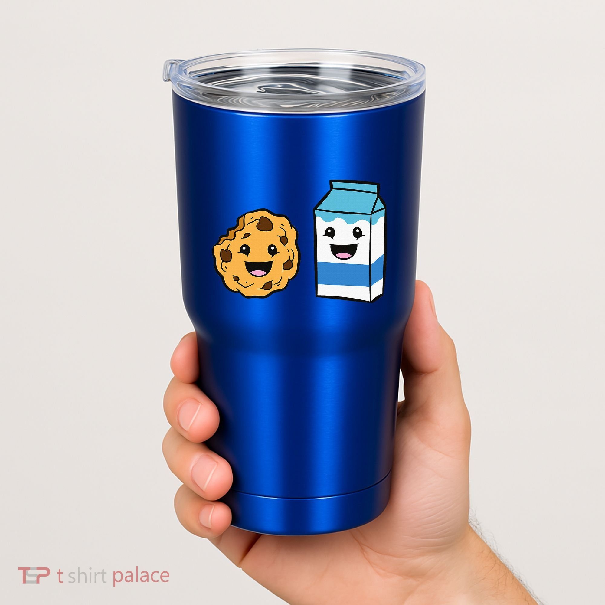 Kawaii Milk Chocolate Chip Cookie Tumbler