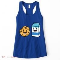 Kawaii Milk Chocolate Chip Cookie Women's Tank Top thumb 0