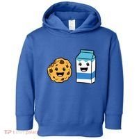 Kawaii Milk Chocolate Chip Cookie Toddler Hoodie thumb 0