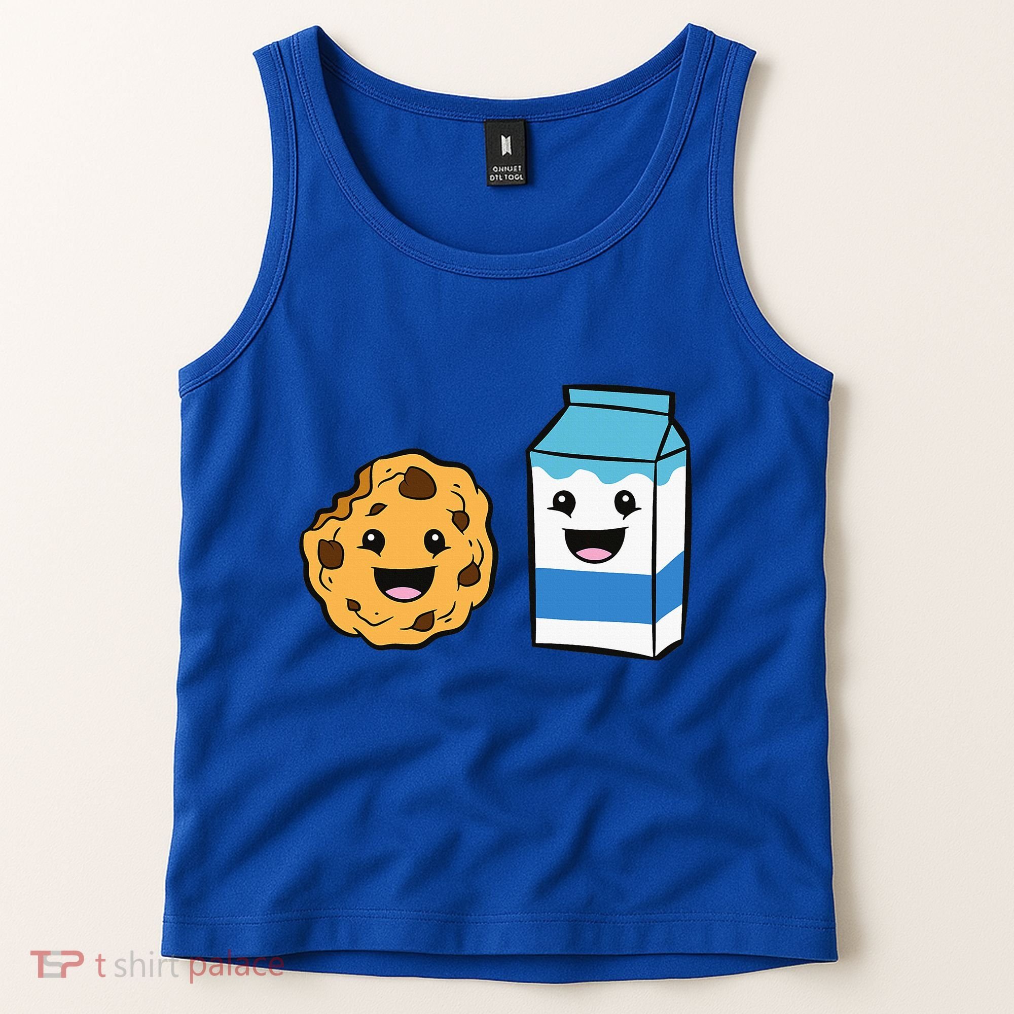Kawaii Milk Chocolate Chip Cookie Tank Top