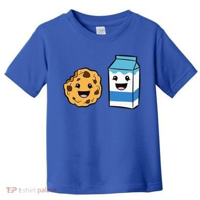Kawaii Milk Chocolate Chip Cookie Toddler T-Shirt