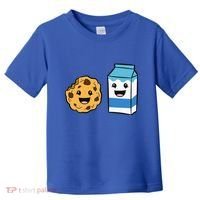 Kawaii Milk Chocolate Chip Cookie Toddler T-Shirt thumb 0