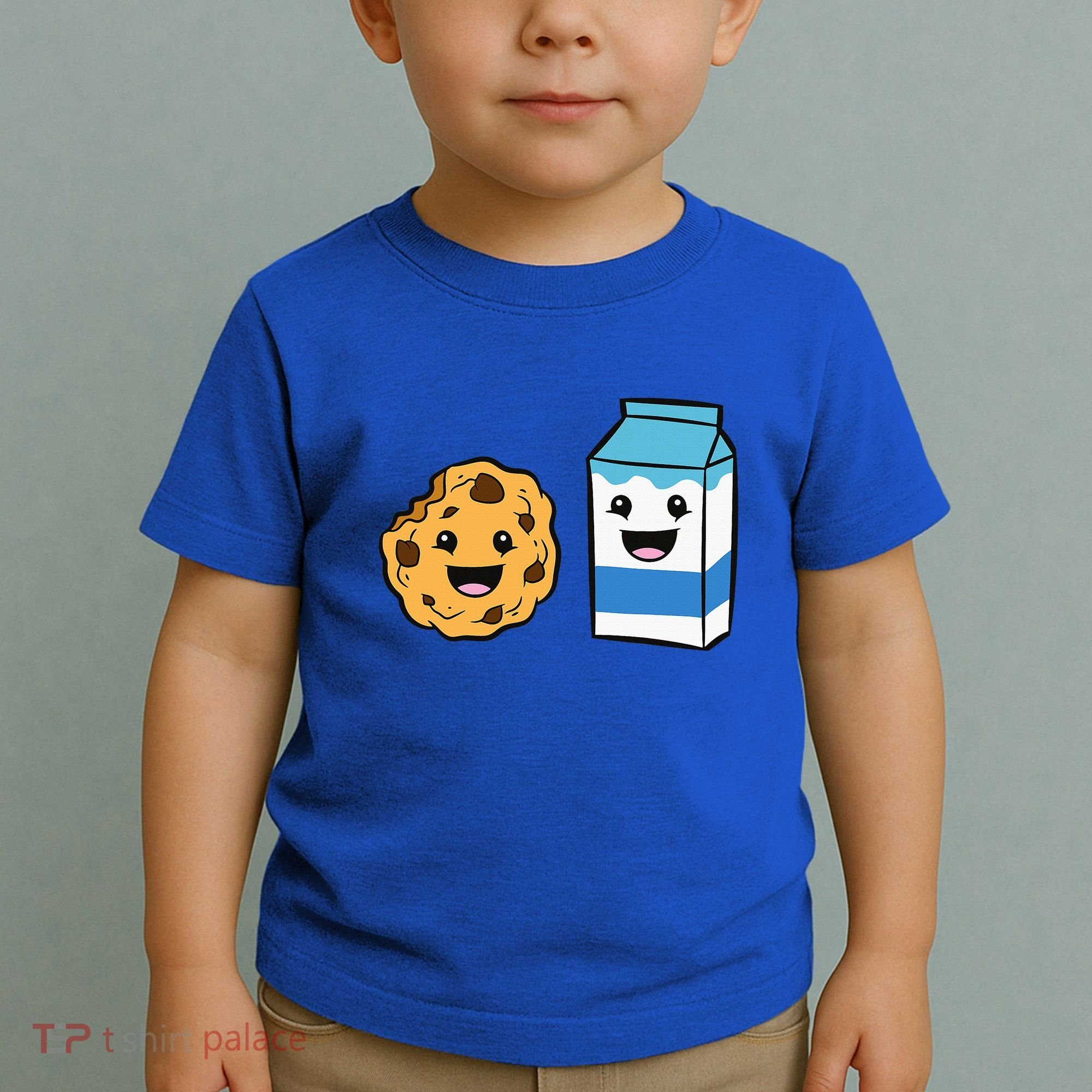 Kawaii Milk Chocolate Chip Cookie Toddler T-Shirt