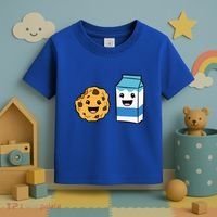 Kawaii Milk Chocolate Chip Cookie Toddler T-Shirt thumb 3