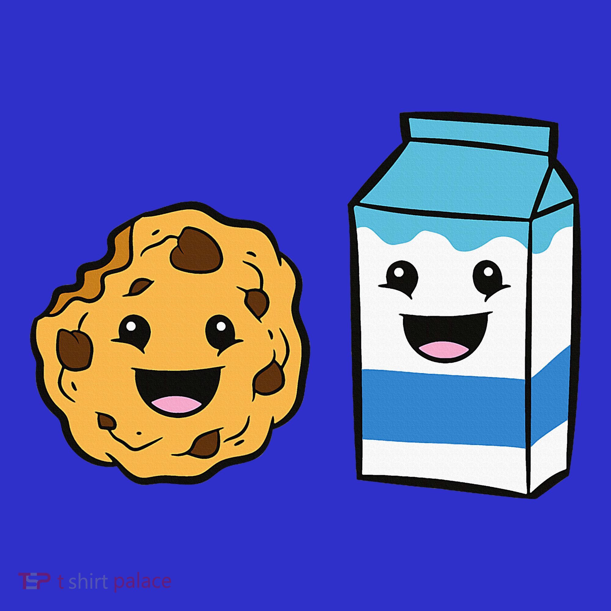 Kawaii Milk Chocolate Chip Cookie Toddler T-Shirt