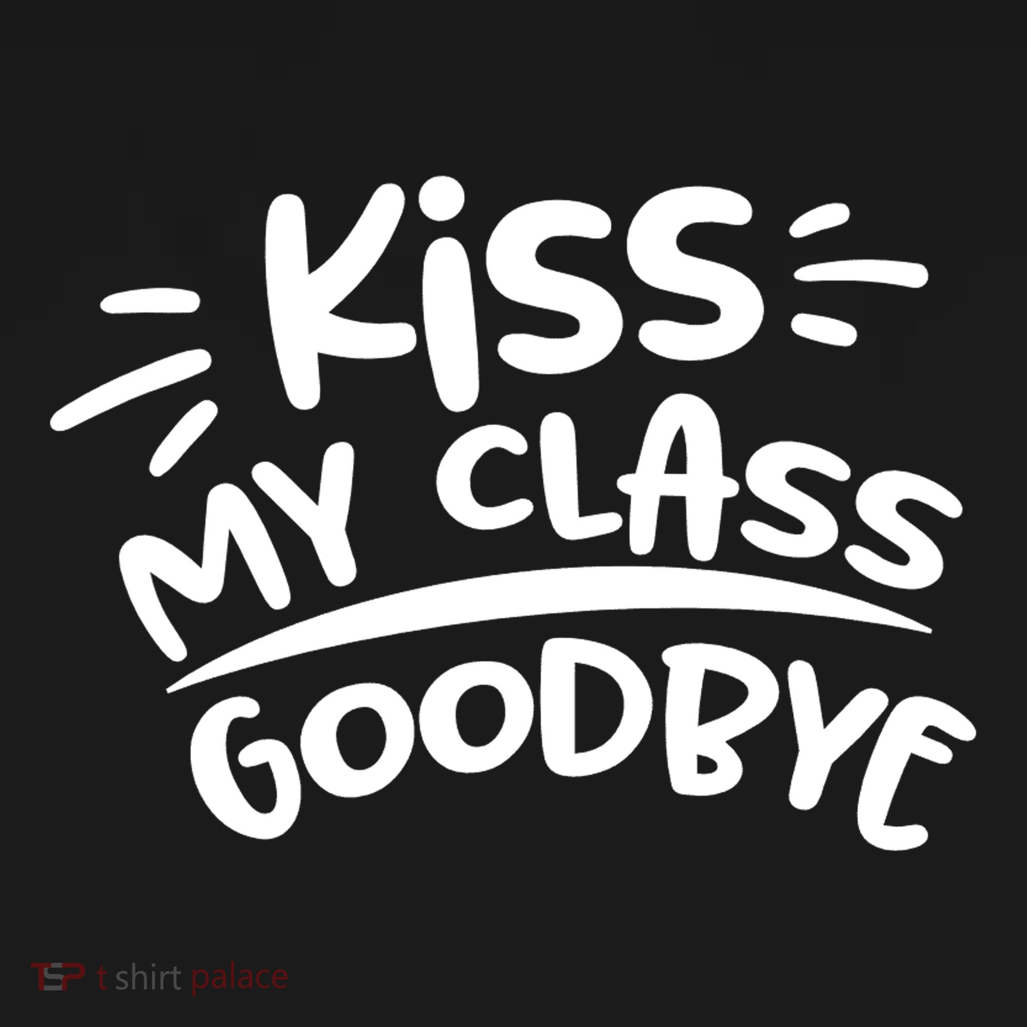Kiss My Class Goodbye Funny Graduation Bucket Hat