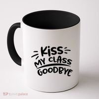 Kiss My Class Goodbye Funny Graduation Coffee Mug thumb 0