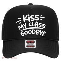 Kiss My Class Goodbye Funny Graduation Hat thumb 0