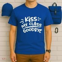 Kiss My Class Goodbye Funny Graduation T-Shirt thumb 6