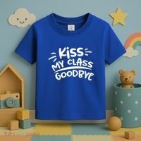 Kiss My Class Goodbye Funny Graduation Toddler T-Shirt thumb 3