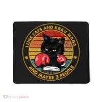 Krav Maga Cat Martial Arts Israel Defense Forces Mousepad thumb 0