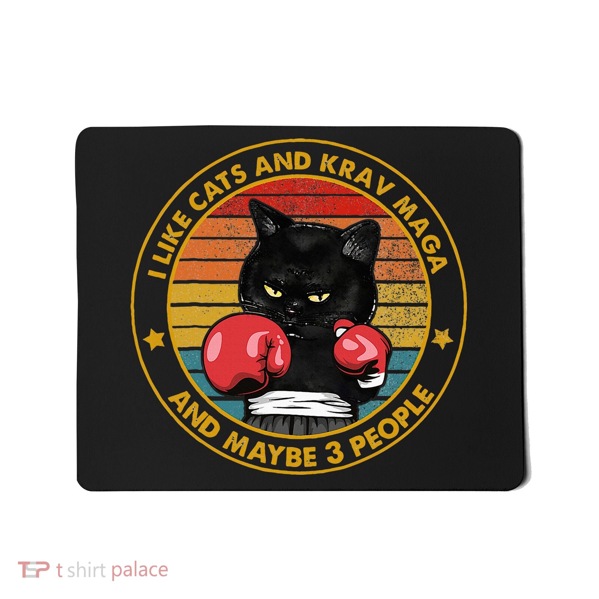 Krav Maga Cat Martial Arts Israel Defense Forces Mousepad