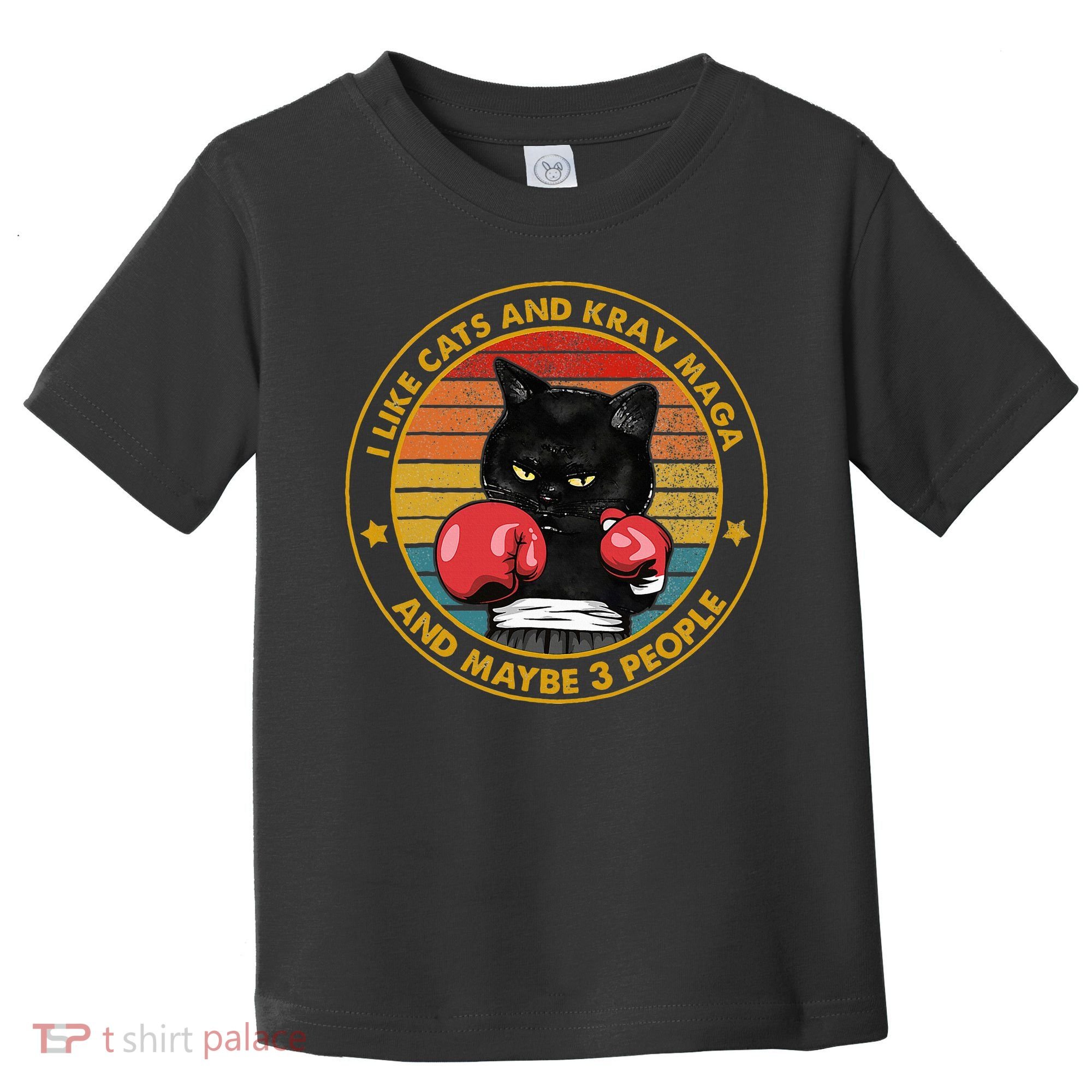 Krav Maga Cat Martial Arts Israel Defense Forces Toddler T-Shirt