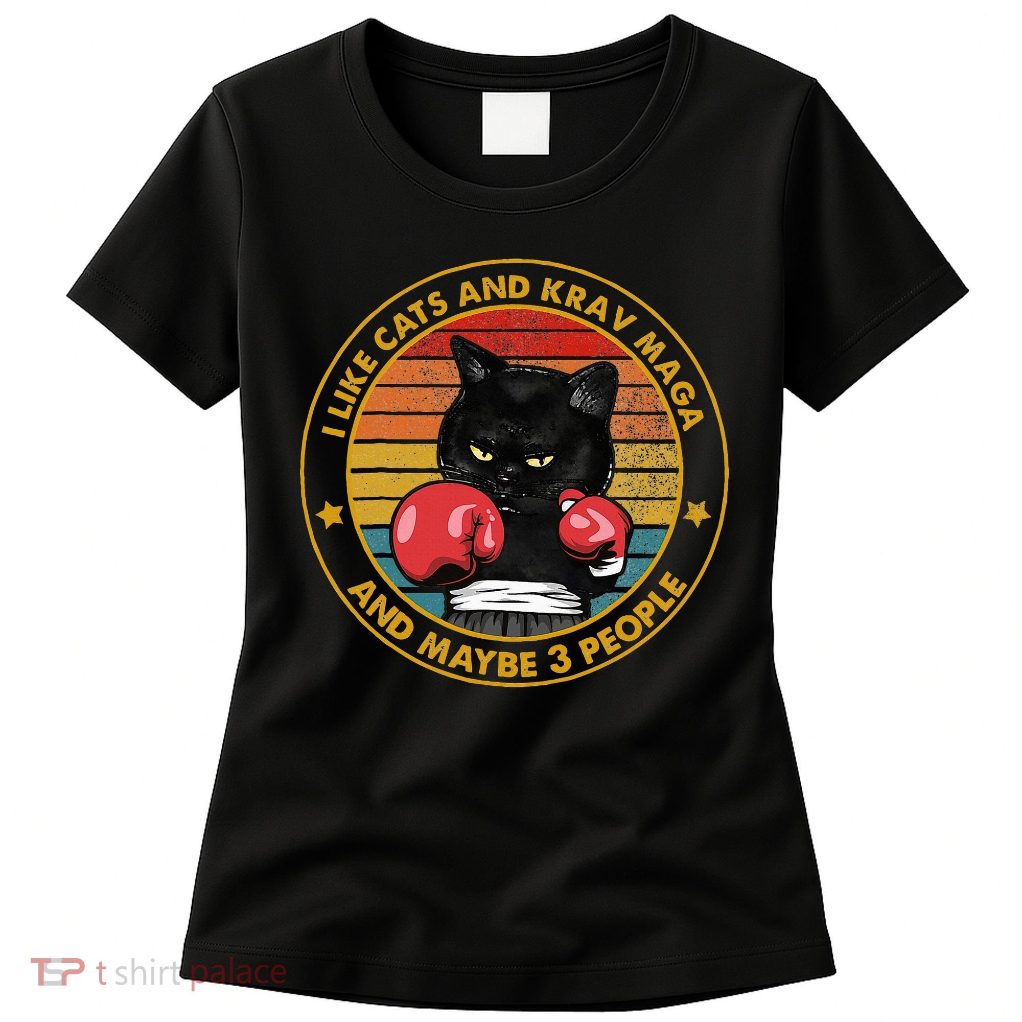 Krav Maga Cat Martial Arts Israel Defense Forces Women's T-Shirt