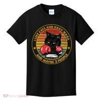 Krav Maga Cat Martial Arts Israel Defense Forces Kids T-Shirt thumb 0