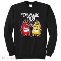 K.E.T..C.H.Up.. Mustard Dynamic Duo Best Friends Sweatshirt thumb 0