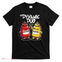 K.E.T..C.H.Up.. Mustard Dynamic Duo Best Friends T-Shirt thumb 0