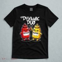 K.E.T..C.H.Up.. Mustard Dynamic Duo Best Friends T-Shirt thumb 5