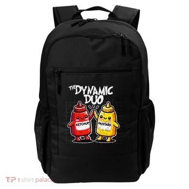 K.E.T..C.H.Up.. Mustard Dynamic Duo Best Friends Backpack