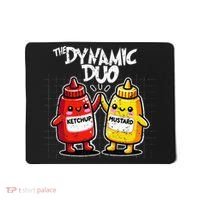 K.E.T..C.H.Up.. Mustard Dynamic Duo Best Friends Mousepad thumb 0