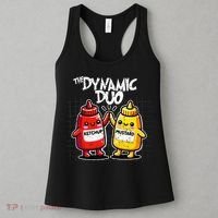 K.E.T..C.H.Up.. Mustard Dynamic Duo Best Friends Women's Tank Top thumb 3