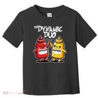K.E.T..C.H.Up.. Mustard Dynamic Duo Best Friends Toddler T-Shirt thumb 0
