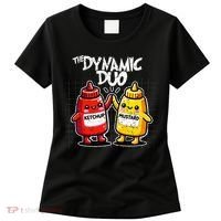 K.E.T..C.H.Up.. Mustard Dynamic Duo Best Friends Women's T-Shirt thumb 0