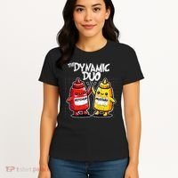 K.E.T..C.H.Up.. Mustard Dynamic Duo Best Friends Women's T-Shirt thumb 4