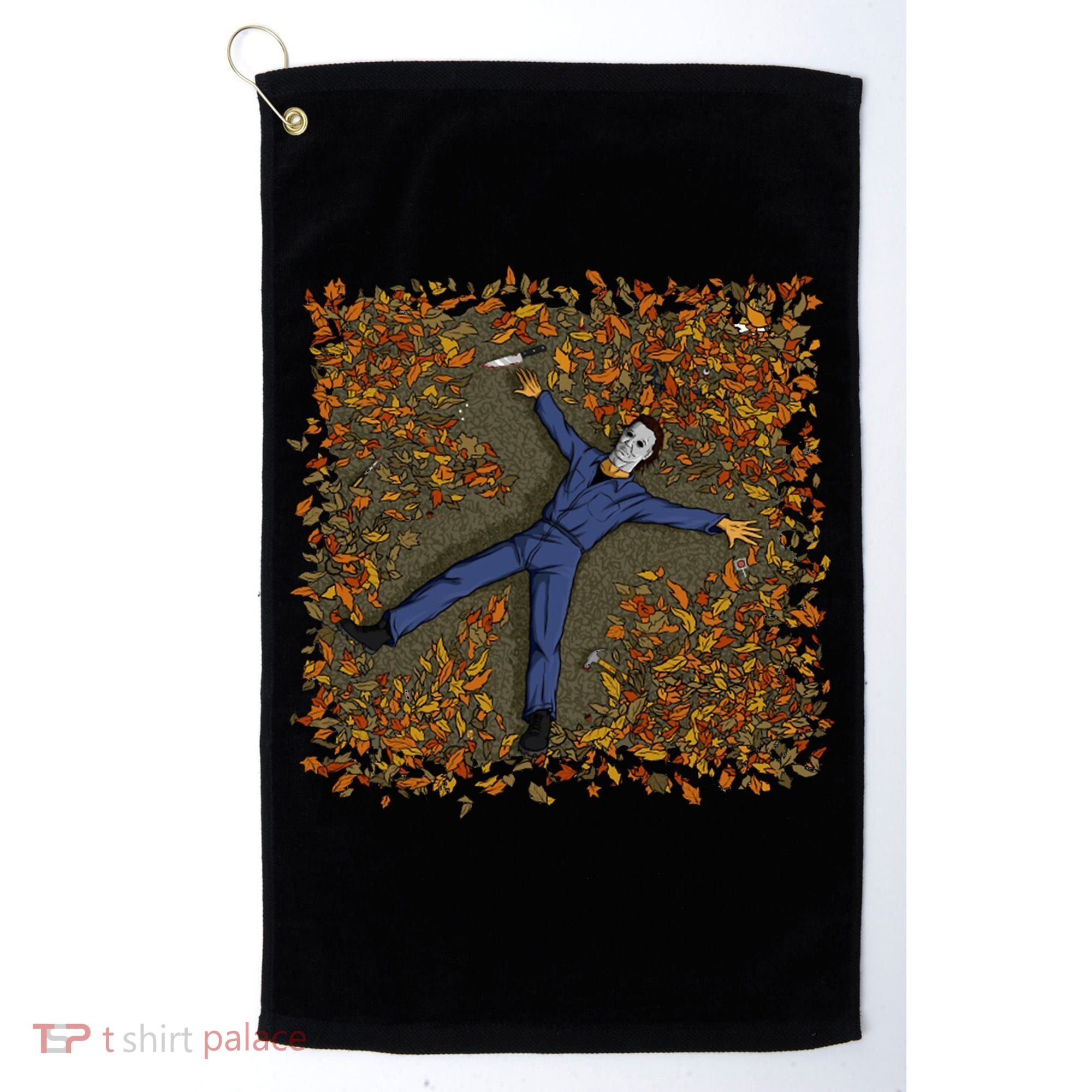 Killer Michael Fall Festive Halloween Golf Towel