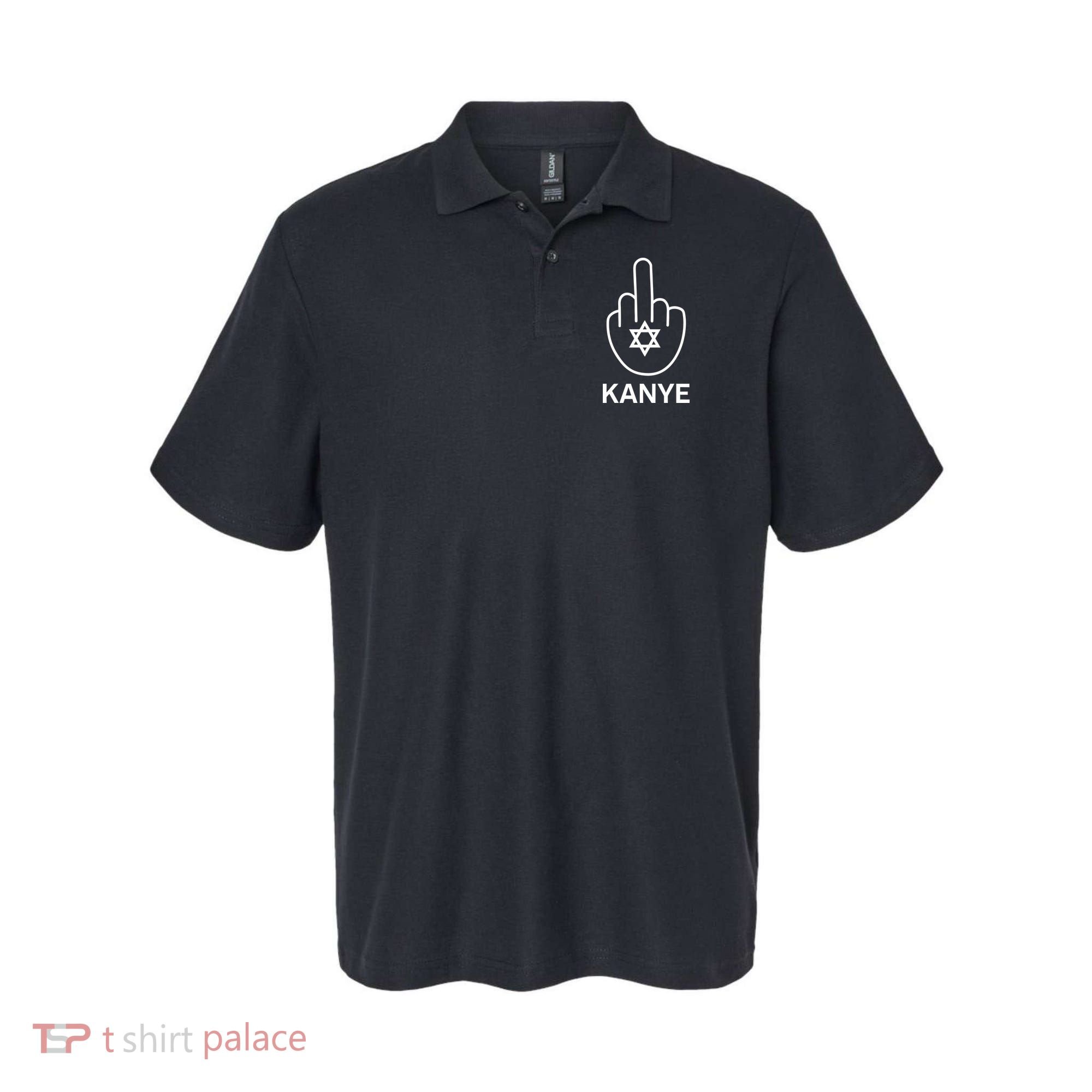 Kanye Middle Finger Polo