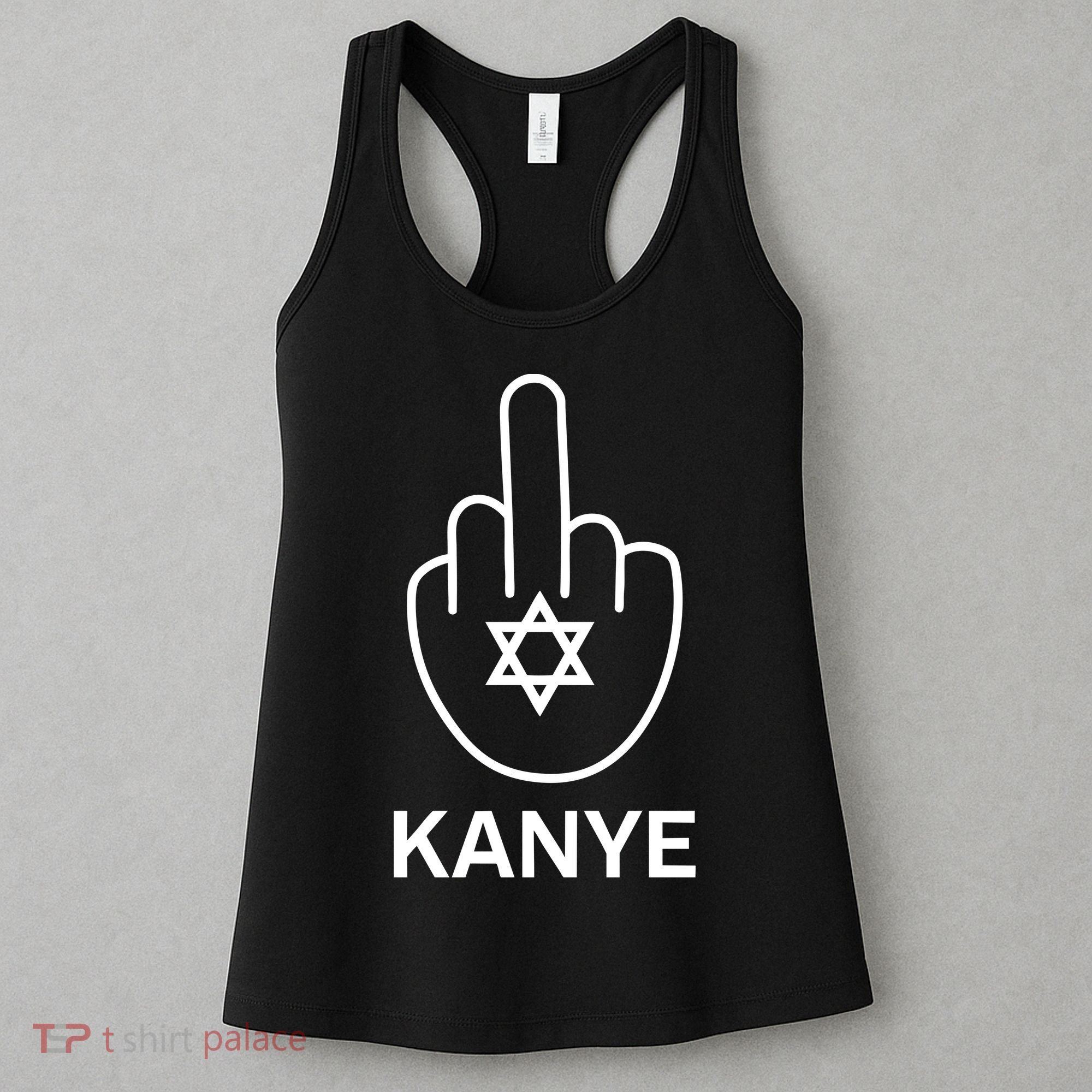 Kanye Middle Finger Women's Tank Top