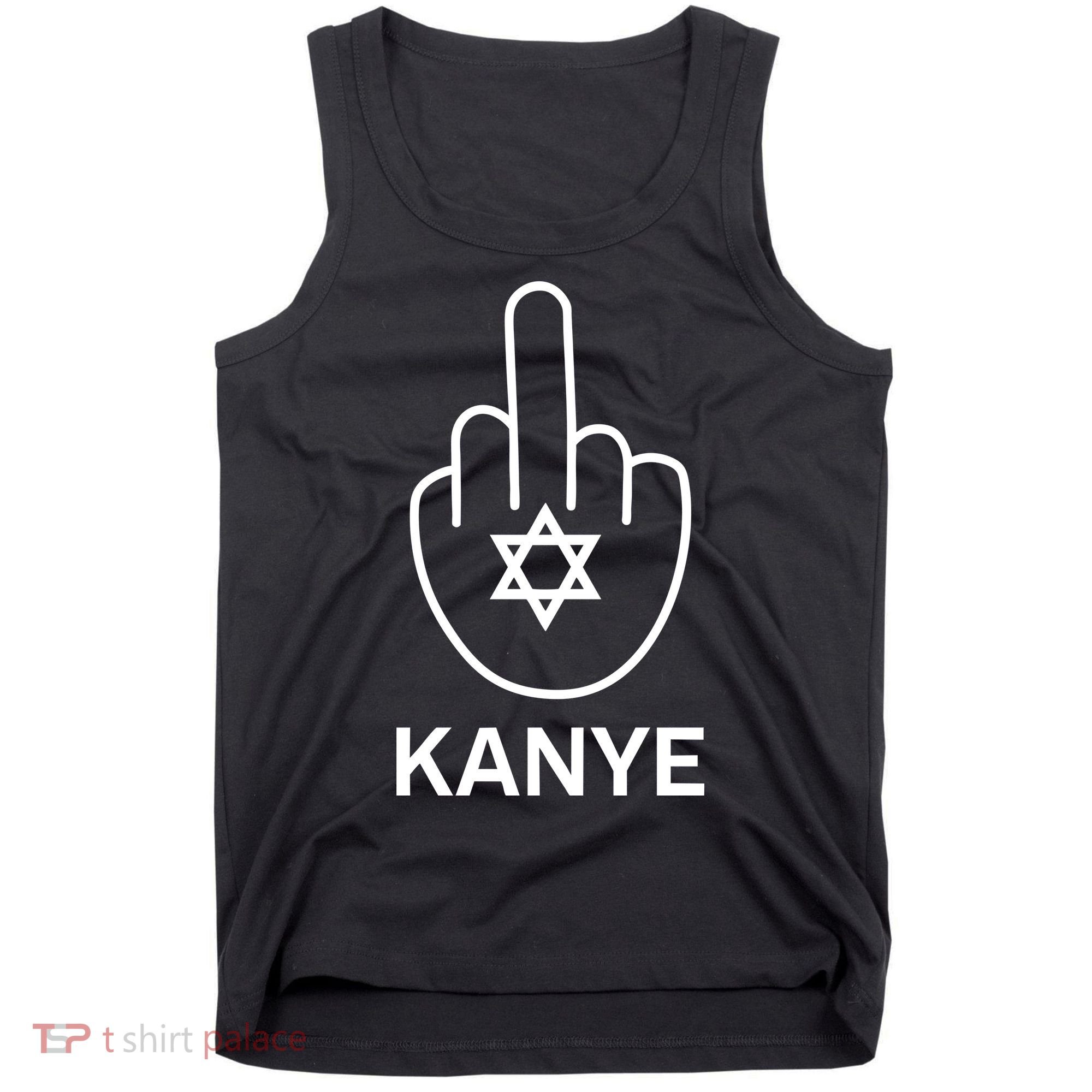 Kanye Middle Finger Tank Top