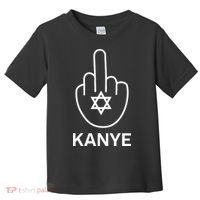 Kanye Middle Finger Toddler T-Shirt thumb 0